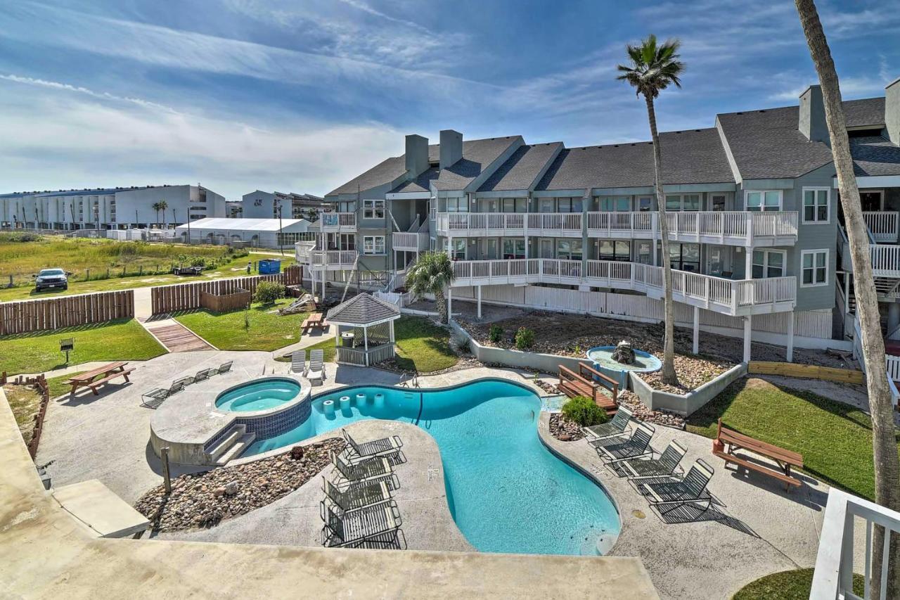 Port Aransas Condo With Outdoor Pool - Pets Welcome! Mustang Beach エクステリア 写真